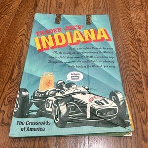 NWT Indiana Themed Trader Joe’s Tote Bag